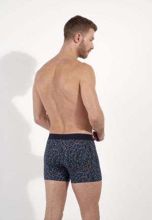 FONTAINEBLEAU NavyPrint