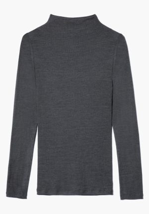 WOOL & SILK Anthrazid